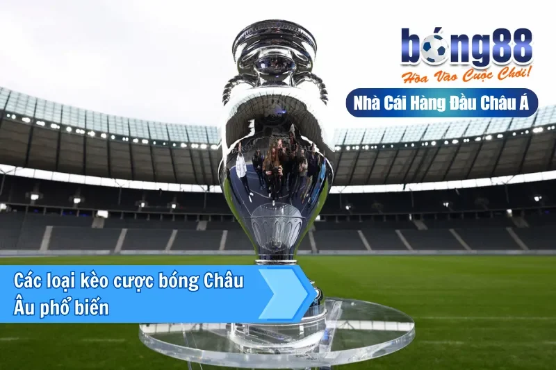 Kèo Châu Âu Bong88 - Kèo Cược Thú Vị Và Hot Nhất 2025 4 Các loại kèo cược bóng Châu Âu phổ biến